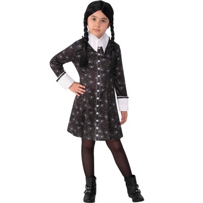 Girls Prom Dance Wednesday Addams Inspired Tulle Costume Dress - Mia Belle  Girls : Target