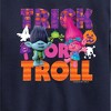 Boys' - Trolls - Trick Or Troll Branch and Poppy Graphic Long Sleeve Fleece Sweatshirt - 2 of 4