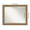 Amanti Art Filigree Beveled Framed Bathroom Vanity Wall Mirror - 3 of 4