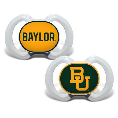 MasterPieces NCAA Baylor Baby Fanatic Bears 2-Pack Pacifiers