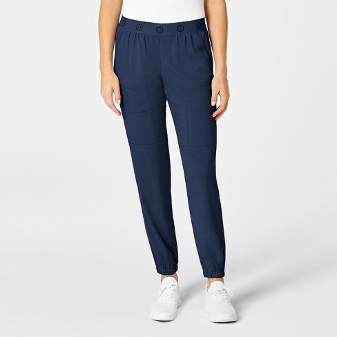 Wink Pro Women's Slim Cargo Jogger Scrub Pant, M Regular : Target