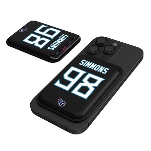 Keyscaper NFL Tennessee Titans Players Game Tactic Black Magnetic Credit Card Wallet - 1 of 3