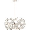 Crescent Polished Nickel Pendant Light - 3 of 4