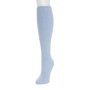 MUK LUKS Womens Micro Chenille Knee High Socks - 1 of 2