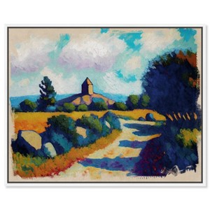 Art Remedy 1854 Landscape Classic Landscape and Portrait Wall Art Framed - 1 of 4