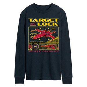Men's - Star Wars - X-Wing Target Lock Long Sleeve Graphic T-Shirt - 1 of 3