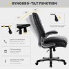 Executive 400lbs Big & Tall  Faux Leather Office Chair - 2 of 4