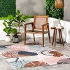 Nuloom Kena Tropical Machine Washable Pet Friendly Indoor/Outdoor Area Rug, 5' x 8', Multicolor - 2 of 4