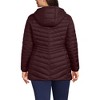 Lands' End Women's Outerwear Wanderweight Ultralight Packable Hooded Long Down Jacket - 2 of 4
