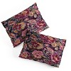 Deny Designs Megan Morris Exotic Plum Bohemian Floral Comforter Bedding Set Purple - 4 of 4