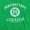 Manhattan College Official Circle Logo Adult Pull-Over Hoodie - 2 of 4