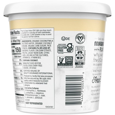 So Delicious Dairy Free Vanilla Coconut Milk Yogurt - 24oz_3