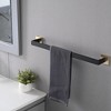 ChicFurnit Bathroom Towel Holder 5 Piece Hardware Set for Efficient Installation and Modern Look, Multicolored, 24.3"*6.2"*3.3" - 2 of 4