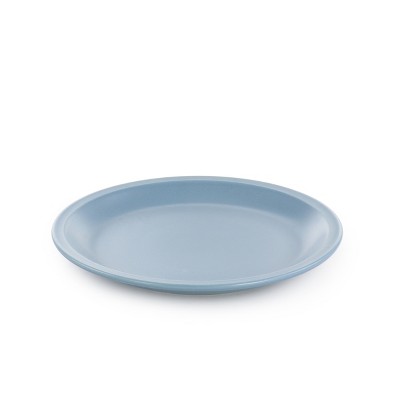 Blue Ceramic 12-Piece Round Dinnerware Set for Four