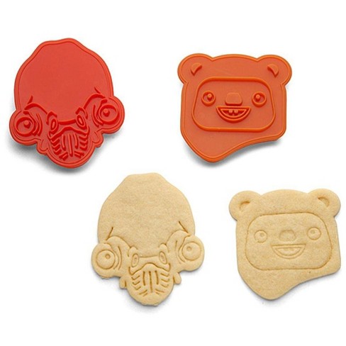 Thinkgeek Inc Star Wars Endor Cookie Cutter 2 Pack Target