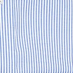 clear blue/white stripe