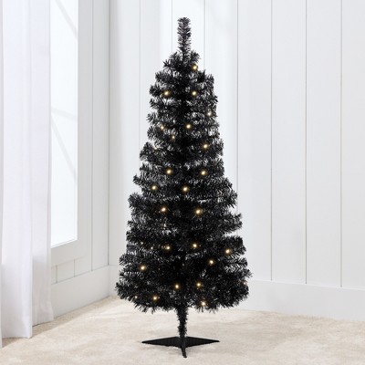 Best Choice Products Prelit Colored Christmas Tree, 4ft Artificial Tree Holiday Decor w/ LED Lights