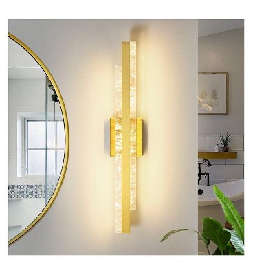 KAISITE 24inches Dimmable LED Bath Bar Black Bathroom Vanity Light
