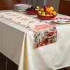Unique Bargains Christmas Table Runner Polyester Multicolor 71x14 Inch 1 Pcs - 2 of 4