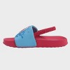 Boys' The Avengers Slide Sandals - Blue - 2 of 4