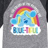 Boys' - Blue's Clues & You! - All Of The Colors of The Rainbow Are Blue-tiful Raglan Graphic T-Shirt - 2 of 4