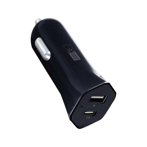 BYTECH 3.1A USB/C-TYPE CAR CHRGER-BK CLOPV3102BK - image 1 of 1