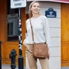 CLUCI Purses for Women, Vegen Leather Crossbody Bags for Woman Trendy, 2PCS Hobo Handbag with 2 Adjustable Guitar Strap - 2 of 3