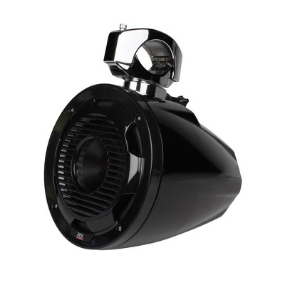 MTX Audio WET8CWB Wet Series 8" 200W RMS 4Ω Compression Driver Tower Speaker LEDs - Black, Sold Individually