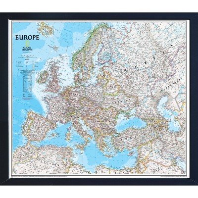 National Geographic Magnetic Travel Map - Europe Classic