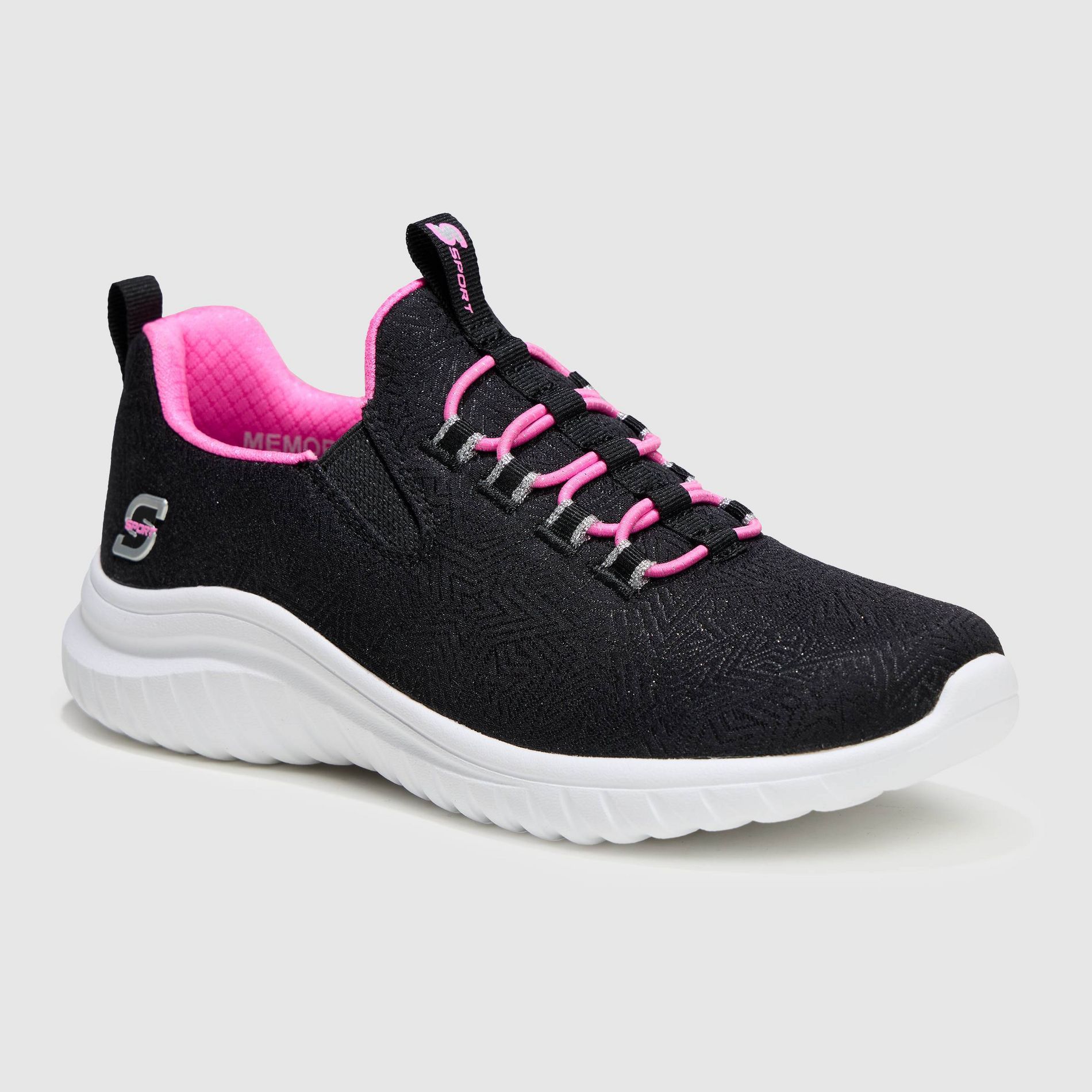 S Sport By Skechers Kids' Vana Sneakers - Black