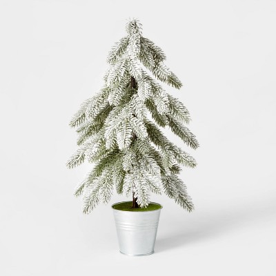 christmas trees in target