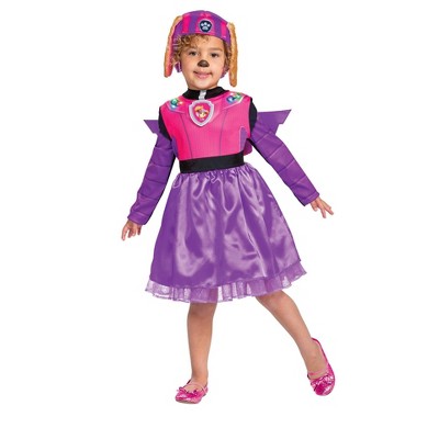 Toddler PAW Patrol Skye Light Up Halloween Costume Dress with Headpiece