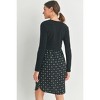 Hello Miz Women's Long Sleeve Empire Waist Maternity Nursing Dress - 3 of 4