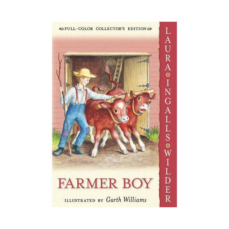 Farmer Boy - (Little House) by  Laura Ingalls Wilder (Paperback), 1 of 2