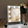HOMLUX LED Vanity Makeup Mirror - 3 Color Lights, Detachable 10X Magnification, Smart Touch - 2 of 4