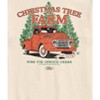 Men's - Ford - Christmas Tree Farm Truck Pine Fir Spruce Cedar Short Sleeve Graphic T-Shirt - 2 of 4