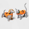 Halloween Plush Pumpkin Dog and Cat Costume - Hyde and EEK! Boutique™ - 4 of 4