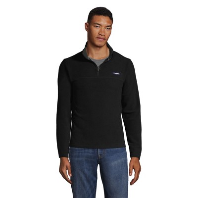 Lands' End Men's Anyweather Fleece Quarter Zip Pullover