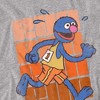 Boys' Short Sleeve Sesame Street Run Run Grover T-Shirt - 3 of 4