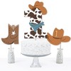 My First Rodeo - Little Cowboy 1st Birthday Party Centerpiece Sticks - Table Toppers - Set of 15 - 4 of 4