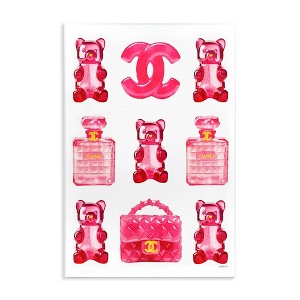 Stupell Industries Red Glam Gummy Candy, 10" x 15" - 1 of 4