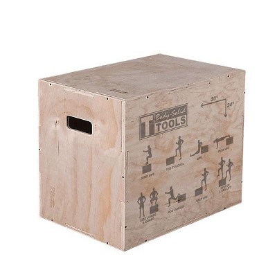 Body-Solid Tools 3-Way Wood Plyo Box