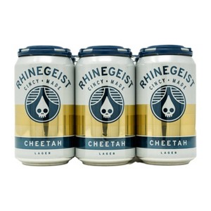 Rhinegeist Cheetah Lager Beer - 6pk/12 fl oz Cans - 1 of 3
