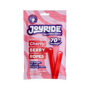 JOYRIDE Candy Cherry Berry Ropes - 3.5oz - 1 of 3