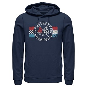 Men's General Motors Chevrolet 1953 Corvette Pull Over Hoodie - 1 of 4