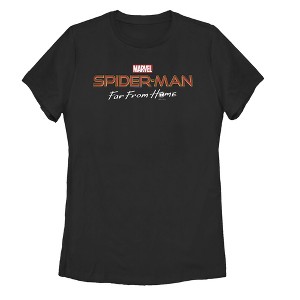 Women's Marvel Spider-Man: Far From Home Classic Logo T-Shirt - 1 of 3