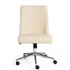 Martha Stewart Maeve Upholstered Office Chair - 3 of 4