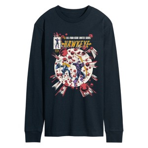 Men's - Marvel - Hawkeye Comic Cover Long Sleeve Graphic T-Shirt - 1 of 3