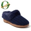 Dearfoams Women's Hannah Festive Knit Clog House Shoe Slipper - 2 of 4