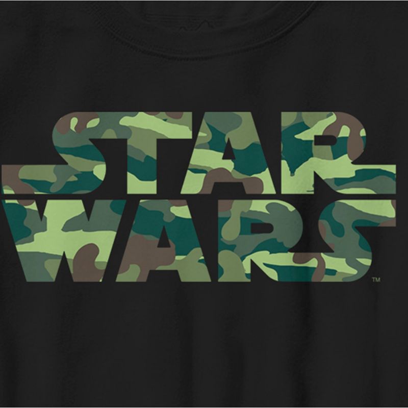 Boy's Star Wars: A New Hope Camo Logo T-Shirt, 2 of 6